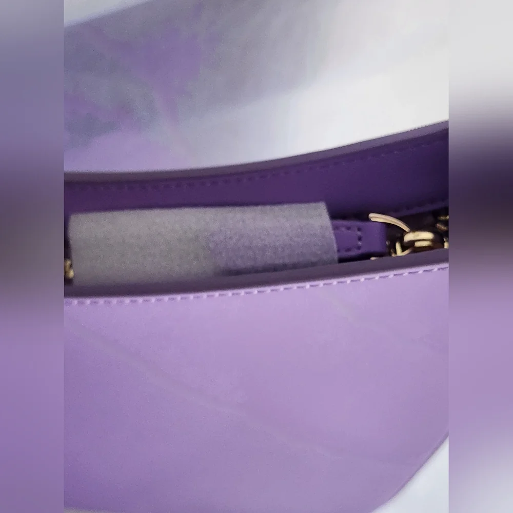 Aupen Purple Shoulder Bag (OS - Picture 4 of 13